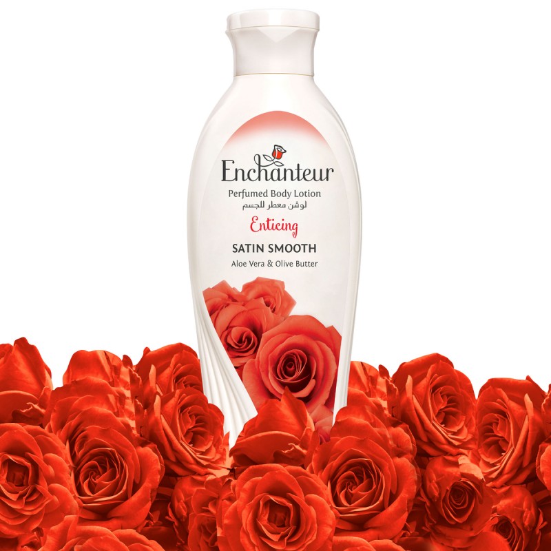 Enchanteur Perfumed Body Lotion Enticing Satin Smooth 250ml Focallure