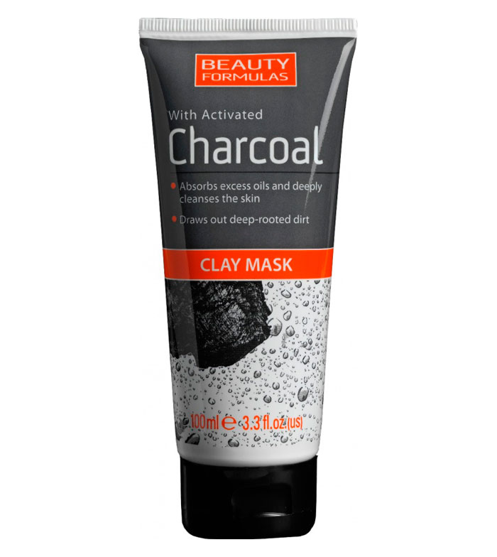 Beauty Formula Charcoal Clay Mask 100ml Focallure