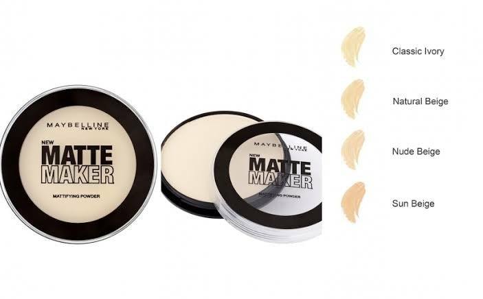 maybelline matte maker pressed powder