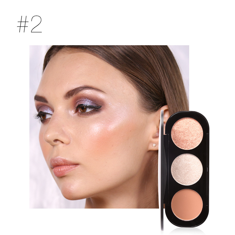 FOCALLURE Blush & Highlighter Palette-FA26 - Focallure