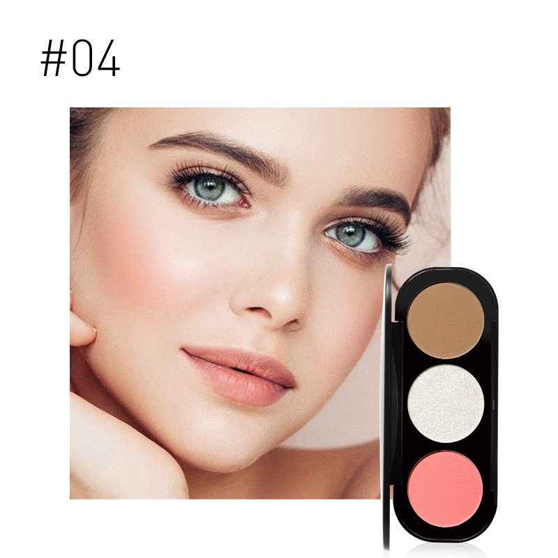 FOCALLURE Blush & Highlighter Palette-FA26 - Focallure