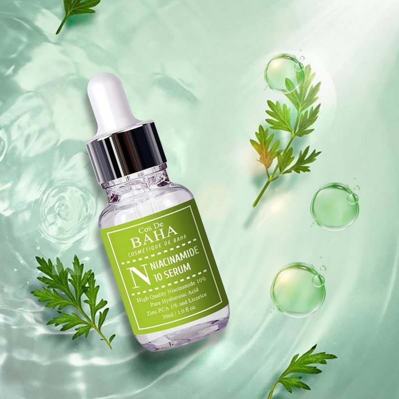 Cos De BAHA Niacinamide 10% + Zinc PCA 1% Serum - 30ml - Focallure