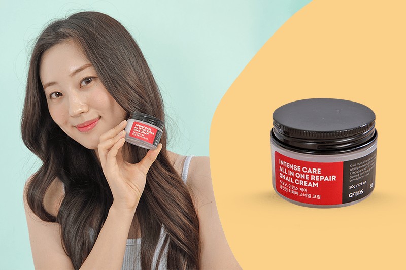 GFORS Intense Care All In One Repair Snail Cream 50g Focallure