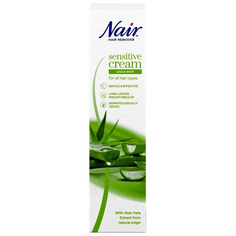 Nair Hair Removal Sensitive Cream Legs & Body - 80ml - Focallure