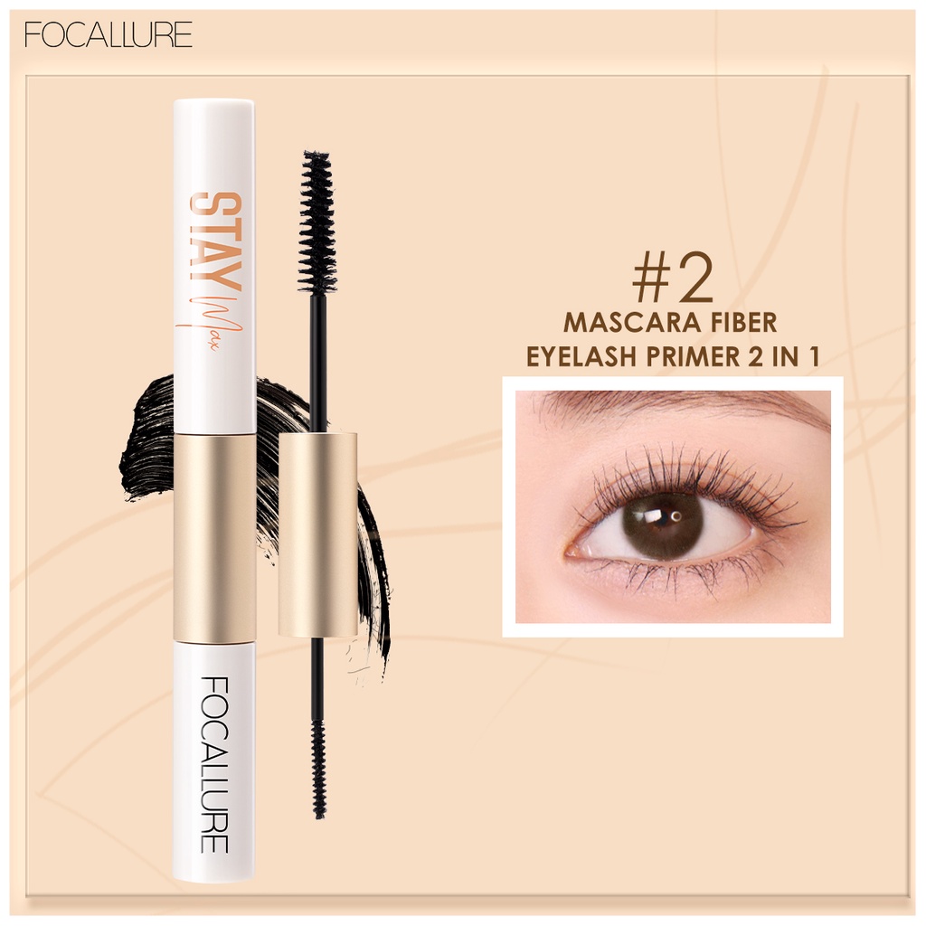 Focallure Staymax Waterproof Mascara And Eyeliner 2in1 Focallure